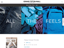 Tablet Screenshot of grandtetonmall.com